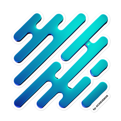 ACHIEVEMOR 3D sticker