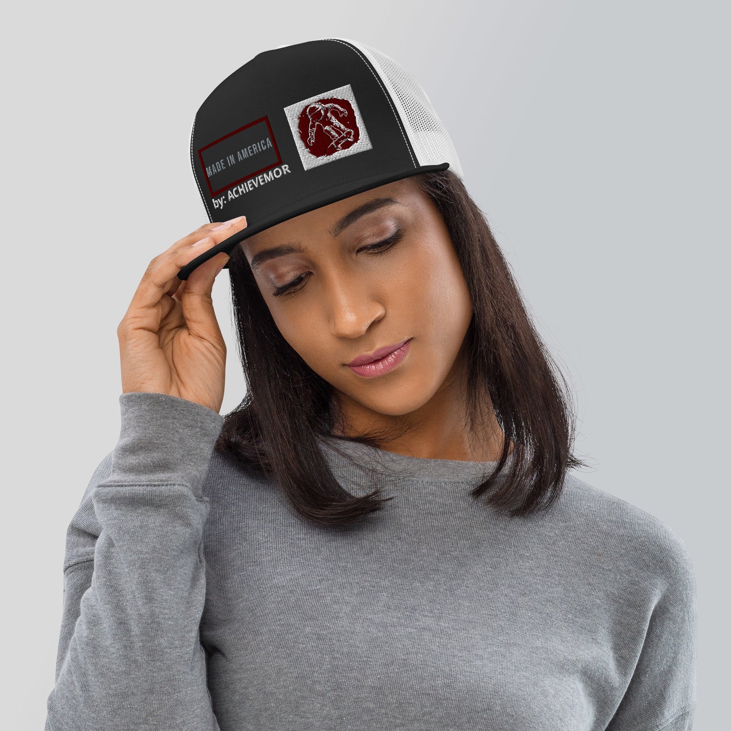 by: ACHIEVEMOR Snapback Trucker Cap