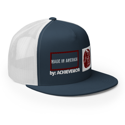 by: ACHIEVEMOR Snapback Trucker Cap