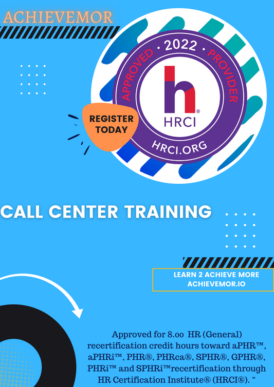 8.00 HR Recertification Call Center Training