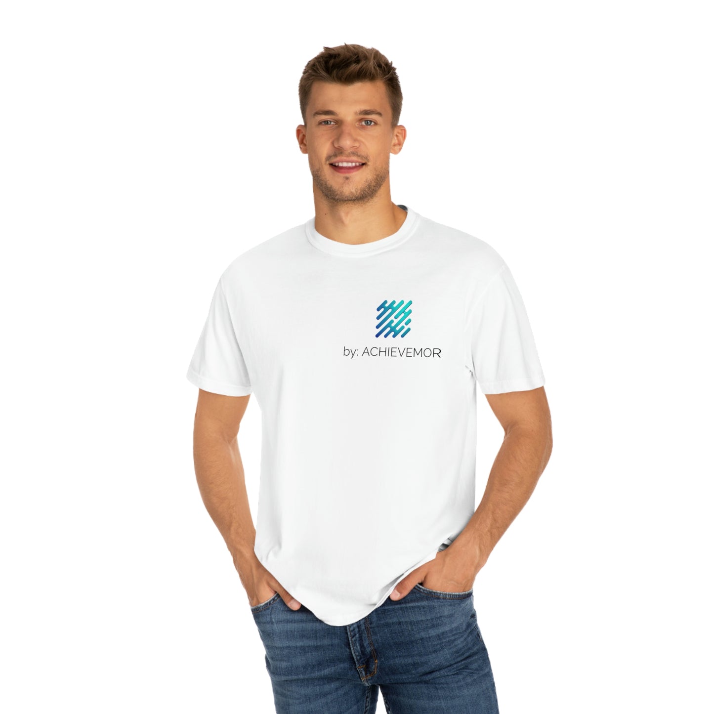 by:ACHIEVEMOR T-shirt